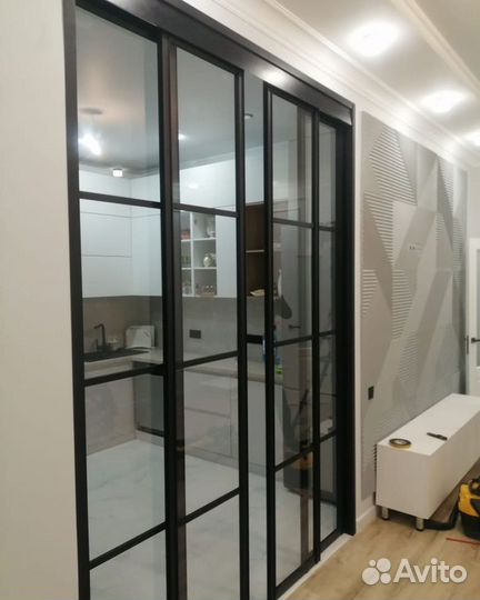 Перегородка стеклянная от производителя