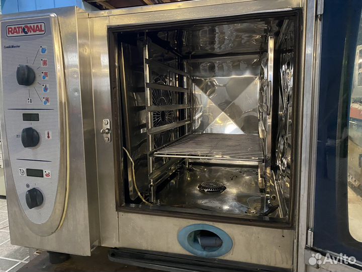 Пароконвектомат газовый