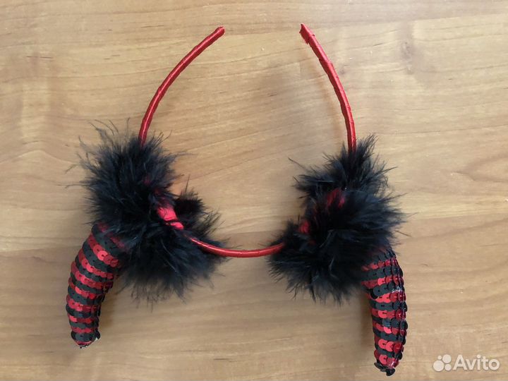 Ободок с рожками