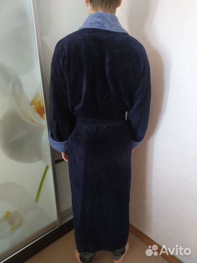 Мужской махровый халат Турция L/XL
