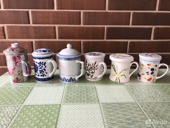 Кружки для чая и трав