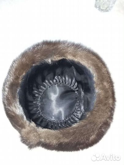 Берет женский норковый