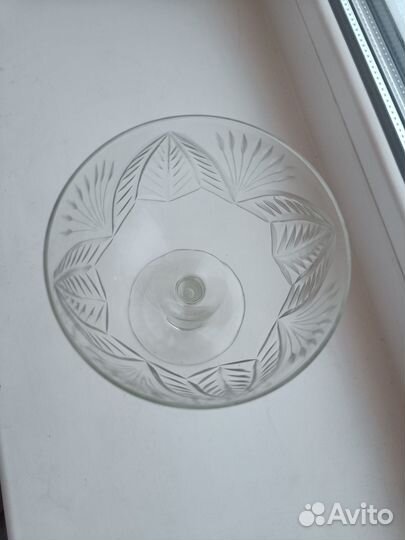 Советская ваза, конфетница, фруктовница