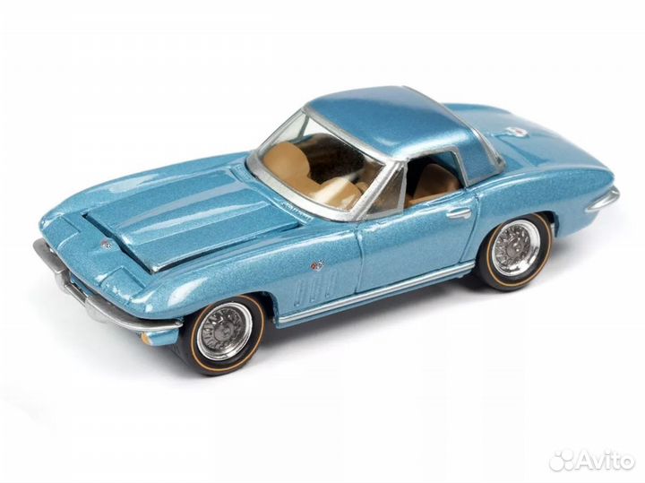 Johnny Lightning 1/64 1965 Chevy Corvette Hardtop