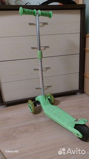 Самокат детский трехколесный бу