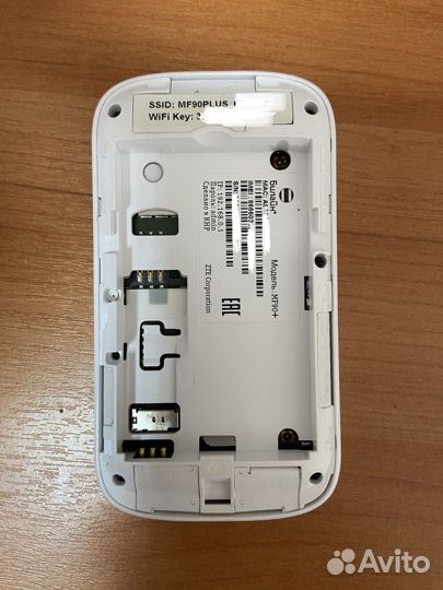 4G Wi-Fi роутер ZTE MF90+