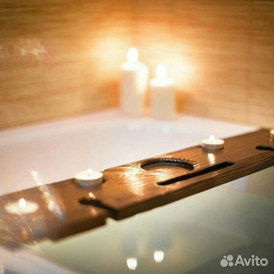 Подставка в ванную для вина