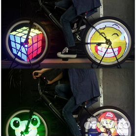 Неоновая светодиодная подсветка для велосипеда купить