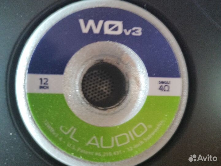Сабвуфер jl audio WOv3 12w3v4