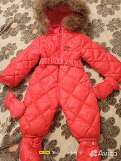 Комбинезон демисезонный для девочки 92