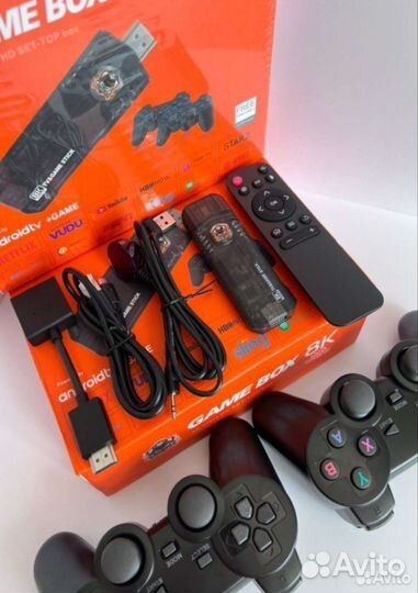 Портативная игровая приставка+ smart tv 10000 игр