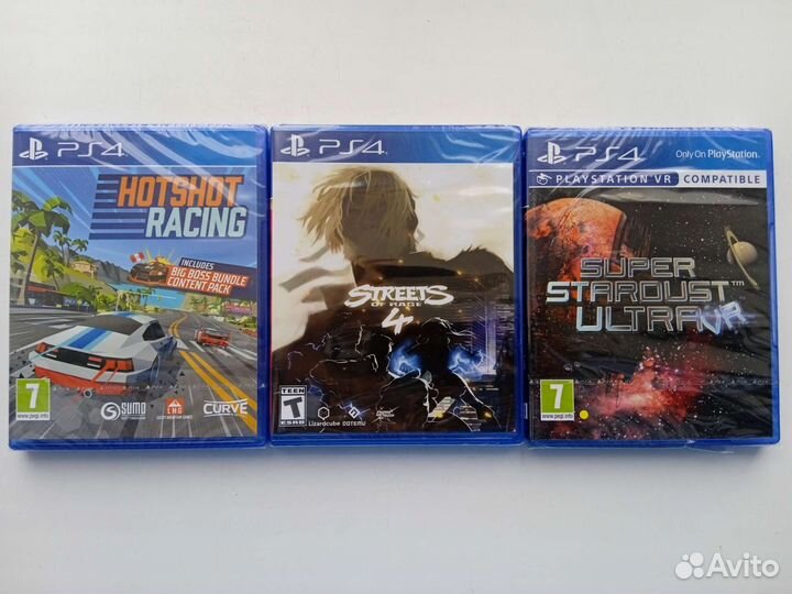 Редкие и LRG игры PS4