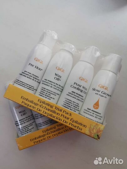 GiGi пробный набор средств до/после эпиляции