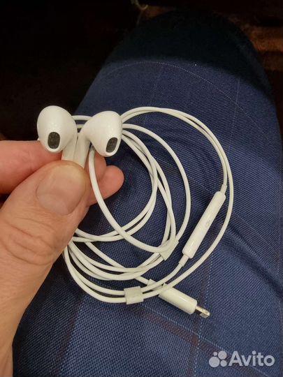 Наушники apple проводные оригинал