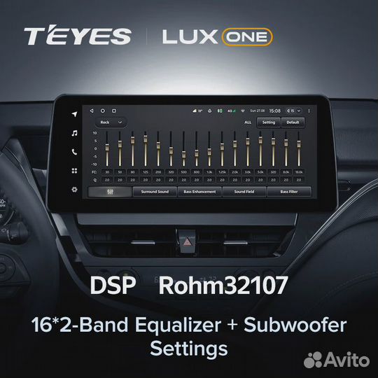 Магнитола Teyes LUX ONE BMW Toyota Camry 8 XV70