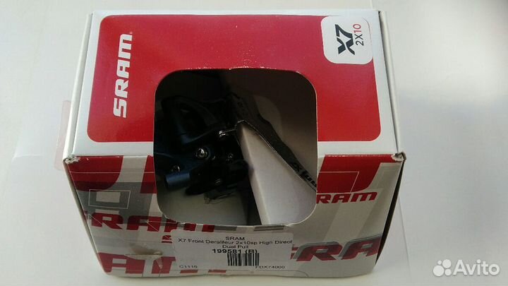 Передний переключатель sram X7 2x10 новый