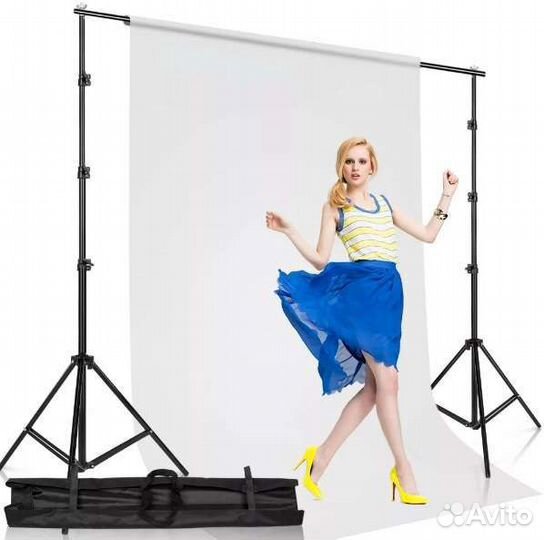 Стойка для фотофона хромакей система поддержки фон