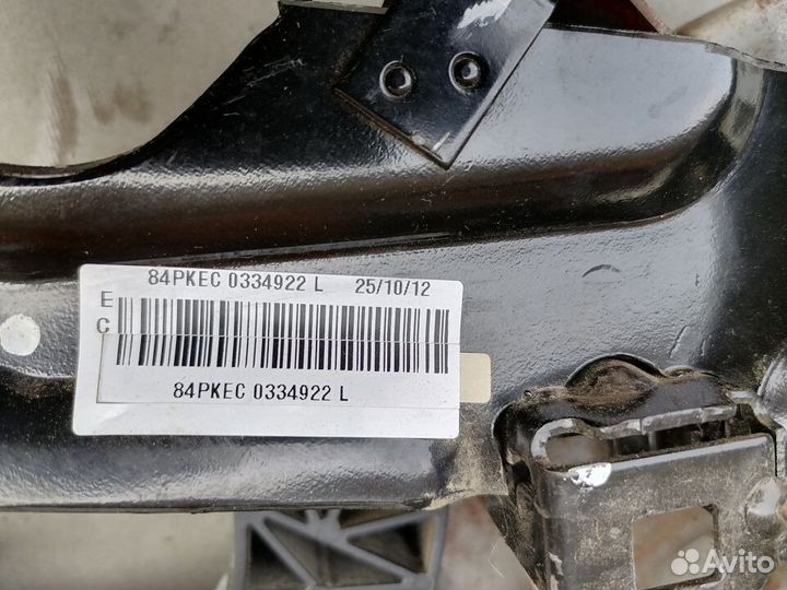 Блок педалей (педальный узел) для Peugeot 408