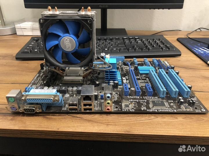 Материнская плата AM3 с процессором AMD FX