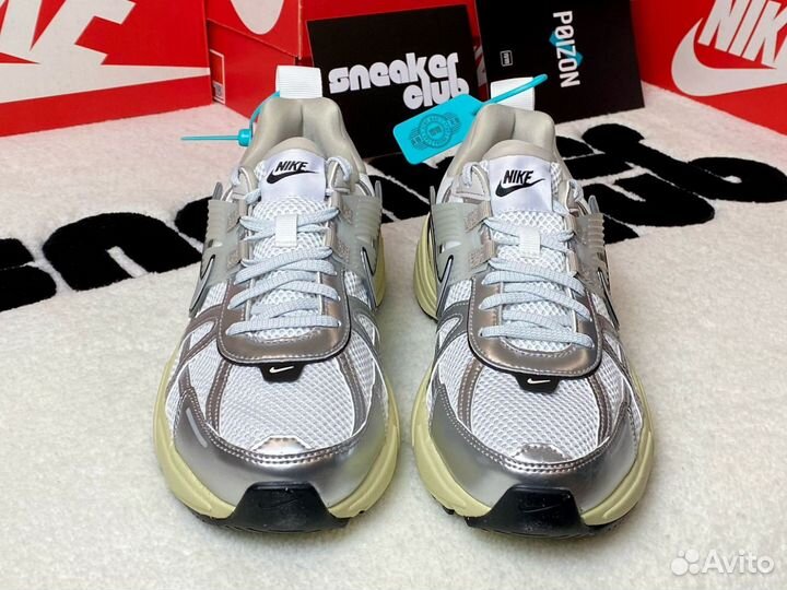 Оригинал Nike V2K Whitе Меtalliс Silver