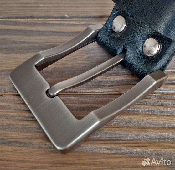 Ремень большого размера из натуральной кожи