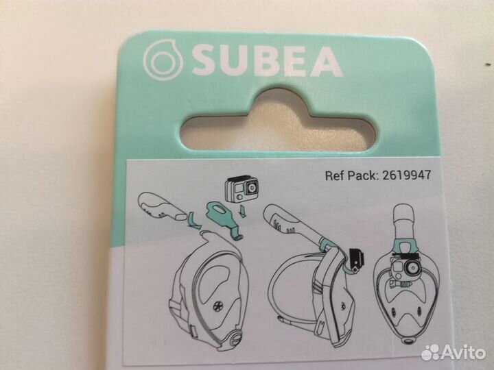 Маска для сноркелинга размер XS