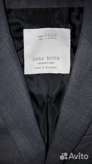 Новый костюмный пиджак, фирма Zara, р.152, 11-12ле