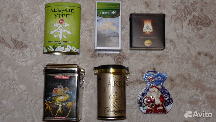 Банки (коробки) жестяные