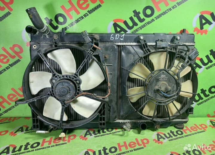 Радиатор honda FIT GD1 L13A большой