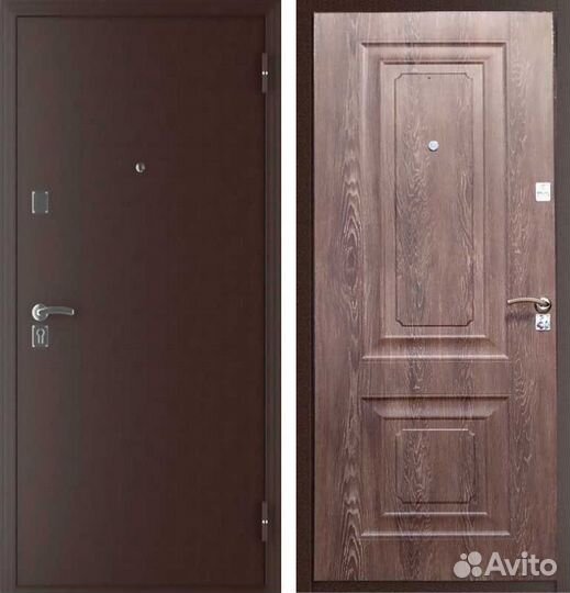 Дверь входная Союз 2К Стандарт Корица