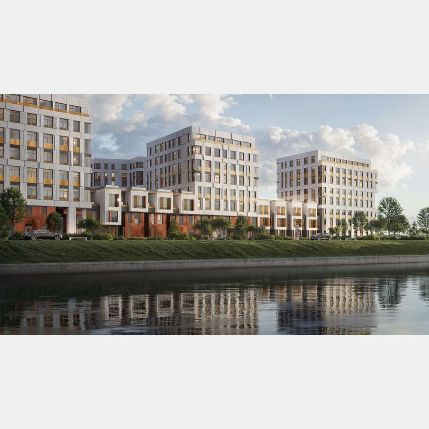 3-к. квартира, 72,4 м², 4/9 эт.