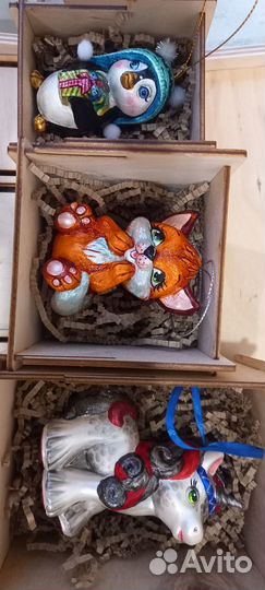 Игрушки елочные