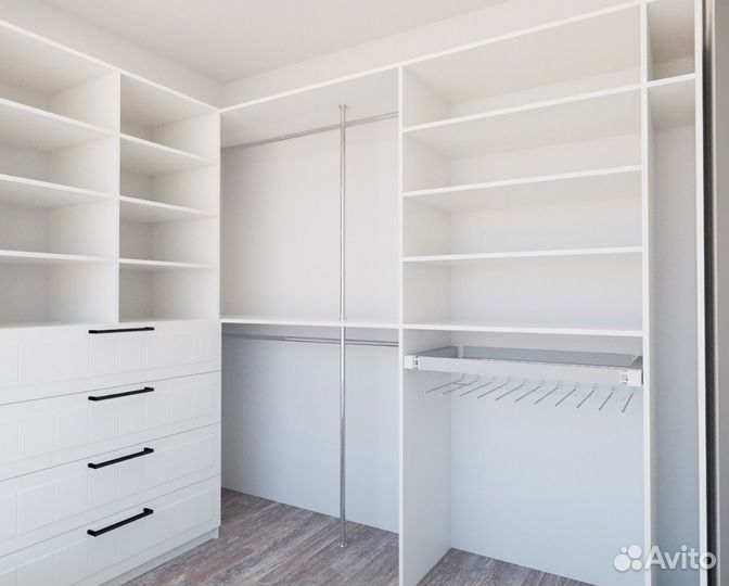 Гардеробная Встроенная