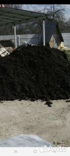 Навоз перегной в мешках конский и коровий