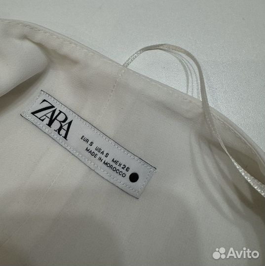 Жилетка в молочном цвете Zara размер S