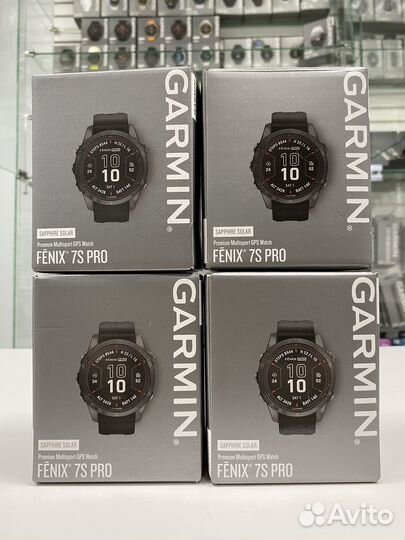 Garmin Fenix Pro 7S/7/7X Sapphire/Solar black