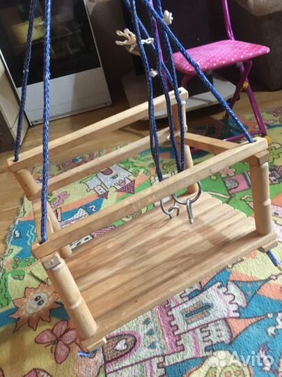 Качели детские подвесные