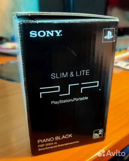 Коробка Sony PSP