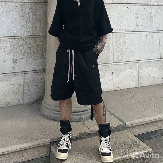 Шорты карго Rick Owens type