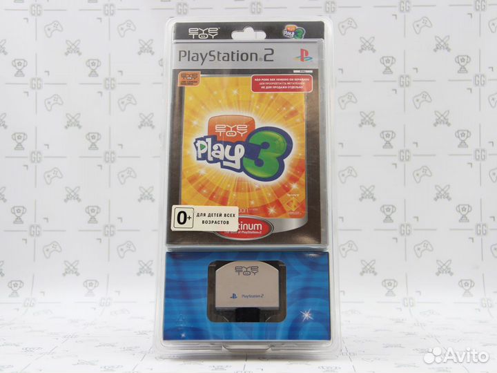 EyeToy Play 3 + Камера EyeToy USB для PS2 (Новый)