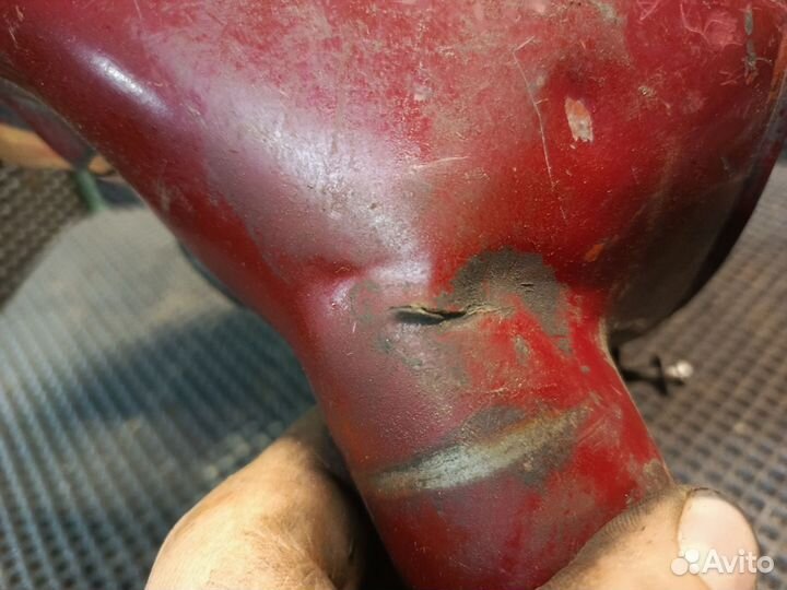 Нижняя парабола на мотоцикл Ява старушка