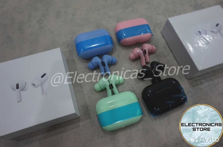 Airpods 2 i200 Светло-Снежные Опт Розница
