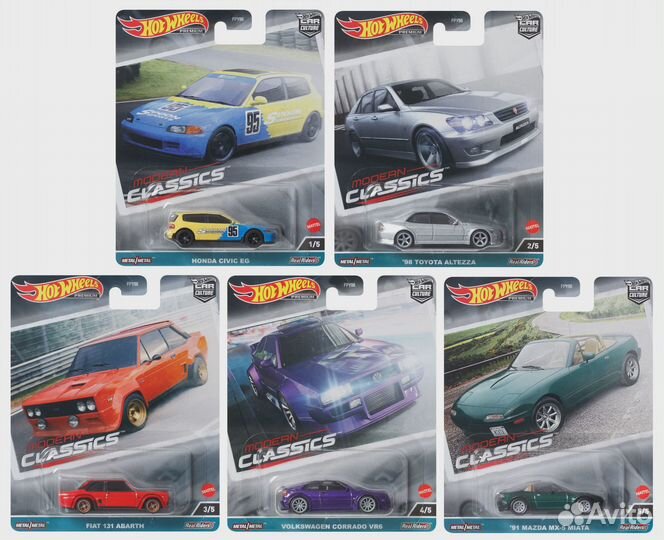 Hot Wheels Modern Classics Premium