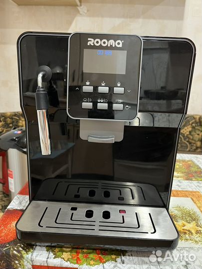 Кофемашина автоматическая Rooma rm-a6pb чёрная