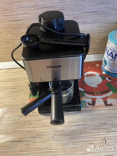 Кофемашина рожковая с капучинатором