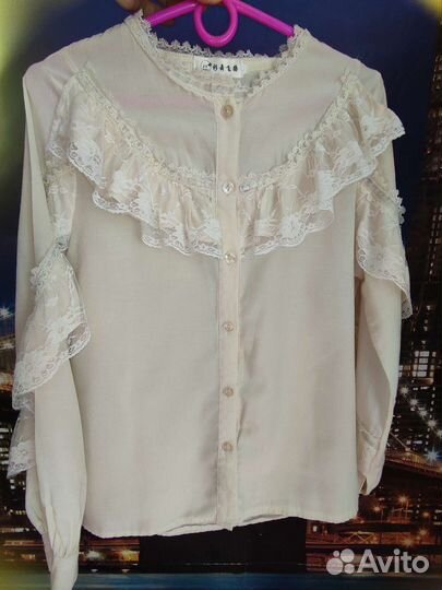 Блузка школьная