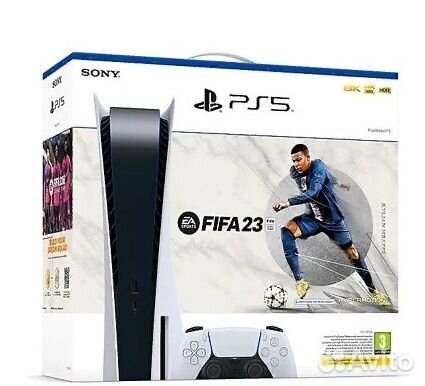 Sony Playstation 5 + Fifa 23 +500 игр +оплати част
