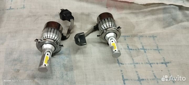 Светодиодные лампы led h4 noname