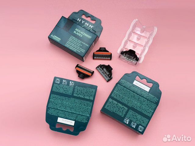 Сменные блоки лезвий для бритвы Amway Hymm 1уп/4шт