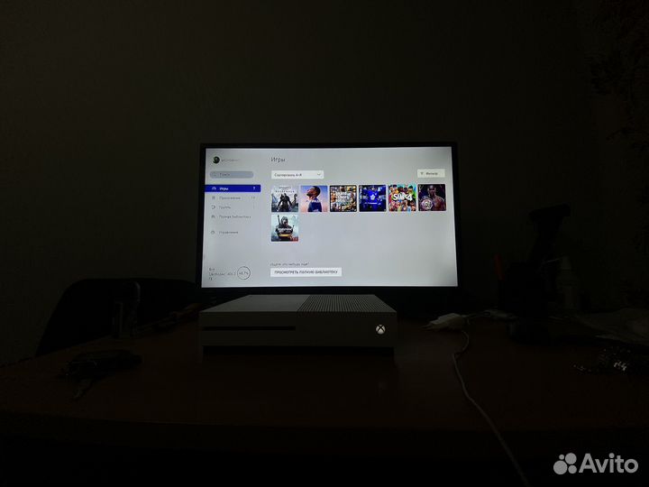 Xbox One S 1tb с играми